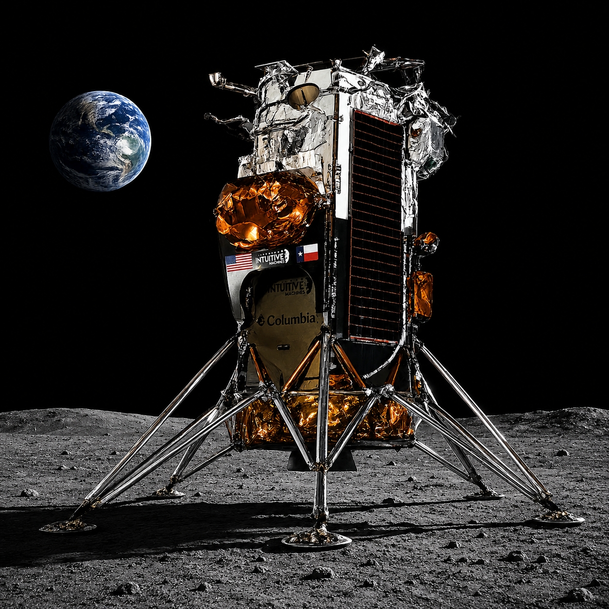  Intuitive Machines’ Nova-C lunar lander