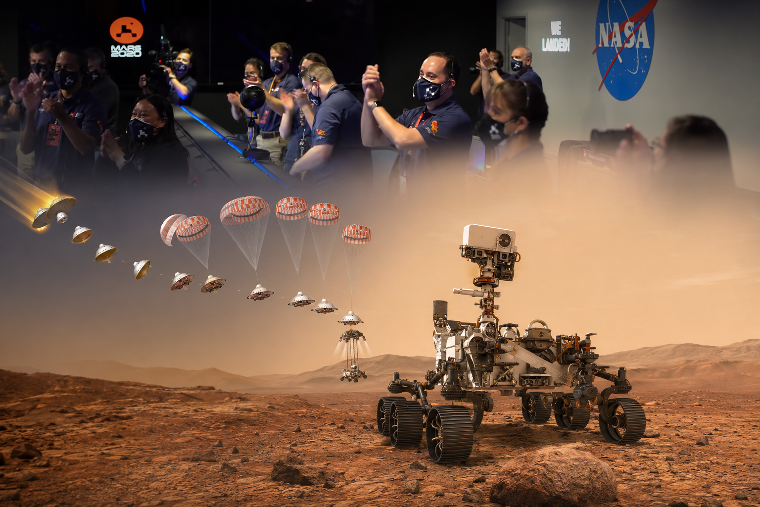 Perseverance Safely on Mars