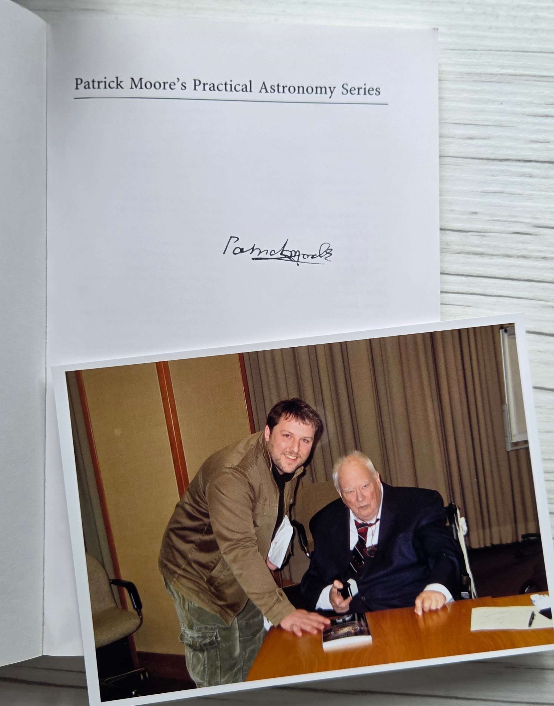 Patrick Moore at astrofest 2009.
