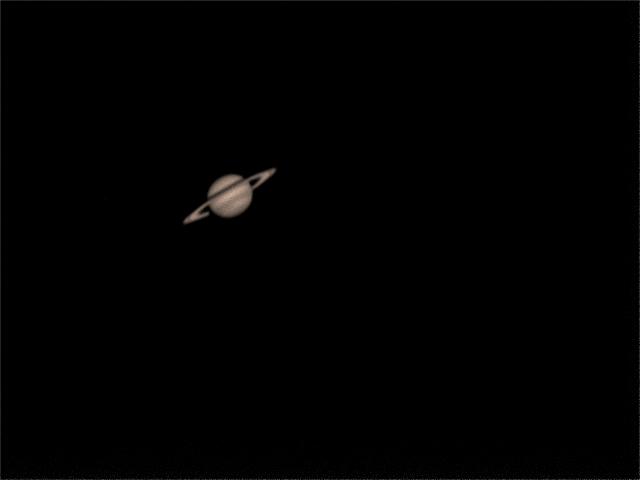 Saturn photographed with a 120mm Skywatcher Equinox